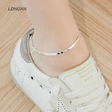 925 Silver Anklet Snake Chain Foot Jewelry Gift