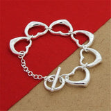 Heart Chain Bracelet for Women