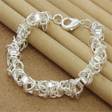 925 Silver Bracelet for Men and Women Gift