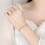925 Silver Bracelet 18k Sparkling Wedding Party Gift