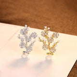 925 Silver Leaf Pearl Brooch Women Fine Jewelry