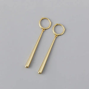 Minimalist 925 Silver Ear Hoop Earrings