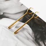 Minimalist 925 Silver Ear Hoop Earrings