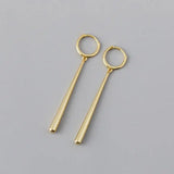 Minimalist 925 Silver Ear Hoop Earrings