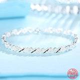 925 Silver Multiple Styles Bracelet Chain For Women Wedding Party