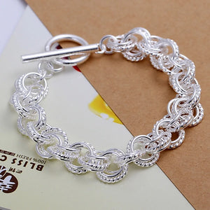 925 Silver Bracelets Party Circle Wedding