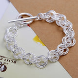925 Silver Bracelets Party Circle Wedding