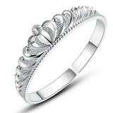 925 Silver Queen Crown Bangle Bracelet For Women