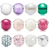 925 Sterling Silver Small Hole Beads for Essence Bracelet Hope Faith Enthusiasm