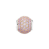 925 Silver Small Hole Beads Green Kristal Gift