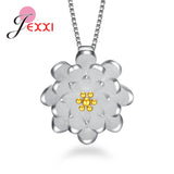 925 Silver Lotus Flower Jewelry Set for Women