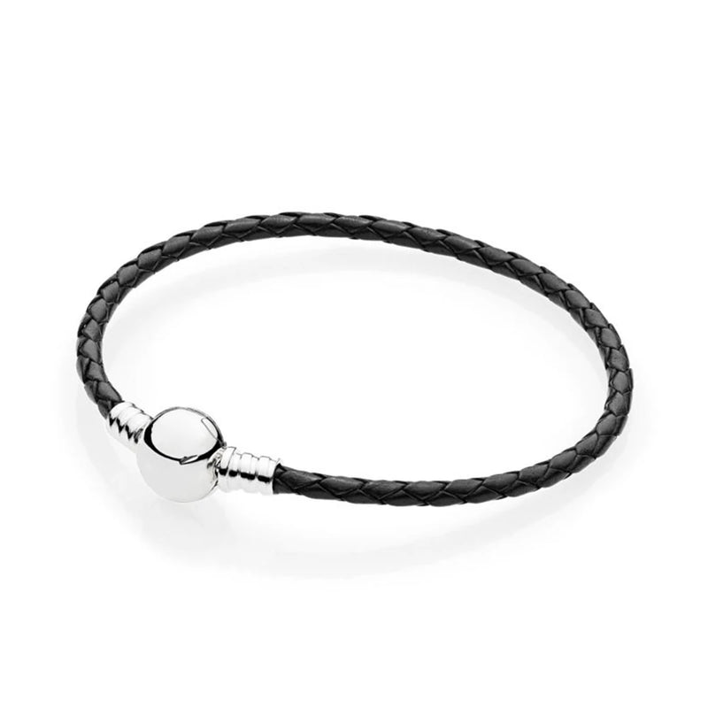 925 Sterling Silver Charm DIY Bracelet Bead Charm Female Jewelry Gift