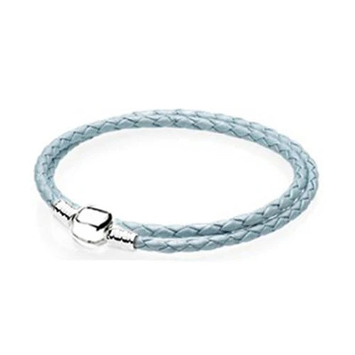 925 Silver Charm DIY Bracelet for Women - Bead Charm Bracelet Gift