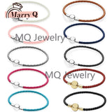 925 Sterling Silver Charm DIY Bracelet Bead Charm Female Jewelry Gift
