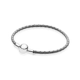 925 Sterling Silver Charm DIY Bracelet Bead Charm Female Jewelry Gift
