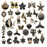 High Alloy Metal Drop Oil Charms KC Pendant DIY Keychain Bracelet Mix