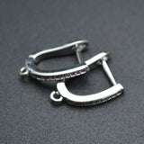 Anti Fade Metal Arched Shape Earring Hooks 20pc Lot