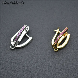 Anti Fade Metal Arched Shape Earring Hooks 20pc Lot