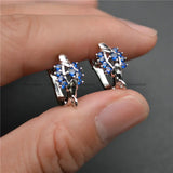 Zircon Metal Earring Hooks Jewelry Findings 20pc Lot