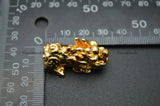 Anti-rust Plating Lucky Money Pixiu Metal Bead Charms