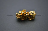 Anti-rust Plating Lucky Money Pixiu Metal Bead Charms