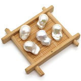 High Baroque Pearl Freshwater DIY Necklace Earrings Birthday