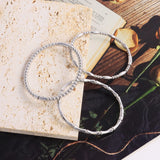 Water-Drop Stainless Steel Bracelet For Women Love Bangle
