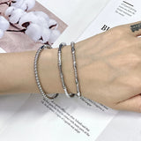 Water-Drop Stainless Steel Bracelet For Women Love Bangle