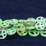 High Gems Stone Necklace Point Pendant Beads Top Drilled Women Jewelry