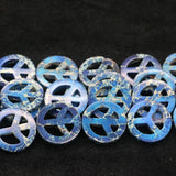 High Gems Stone Necklace Point Pendant Beads Top Drilled Women Jewelry