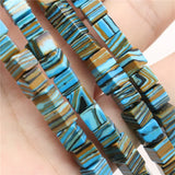 High Turquois 6mm 8mm Square Loose Beads Semi Finished DIY Necklace Bracelet