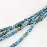 High Turquois 6mm 8mm Square Loose Beads Semi Finished DIY Necklace Bracelet