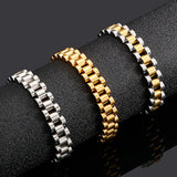 Stainless Steel Link Chain Bracelet 8.5inch