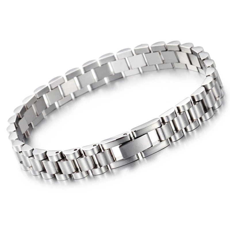 Stainless Steel Link Chain Bracelet 8.5inch