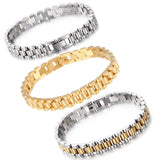 Stainless Steel Link Chain Bracelet 8.5inch