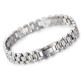 Stainless Steel Link Chain Bracelet 8.5inch