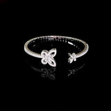 Butterfly Zircon Bridal Earrings Zirconia Wedding Earring