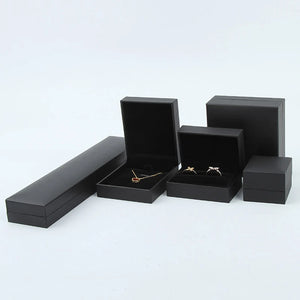 Cardboard Jewelry Storage Box Ring Pendant Necklace Organizer