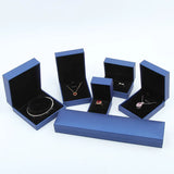 Cardboard Jewelry Storage Box Ring Pendant Necklace Organizer