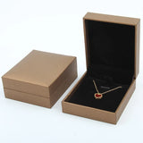 Cardboard Jewelry Storage Box Ring Pendant Necklace Organizer