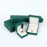 Cardboard Jewelry Storage Box Ring Pendant Necklace Organizer
