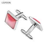Cat Eye Stone Cufflinks for Mens Shirt Cuffs