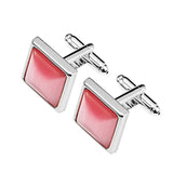 Cat Eye Stone Cufflinks for Mens Shirt Cuffs