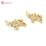 Champagne Brass Unicorn Charms Pendants Jewelry Making DIY