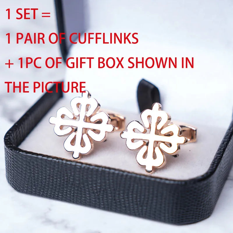 Chinese Knot Cufflinks Men's Wedding French Cuff Button Metal