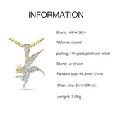 Classic Animal Eagle Pendant Punk Necklace Couple Pendant Jewelry