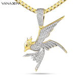 Classic Animal Eagle Pendant Punk Necklace Couple Pendant Jewelry