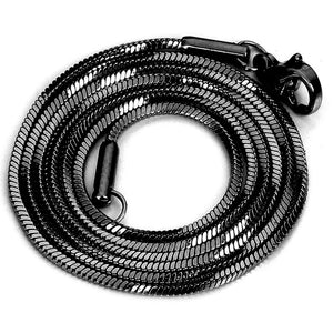 Stainless Steel Snake Chain Necklace for Men Women