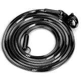 Stainless Steel Snake Chain Necklace for Men Women