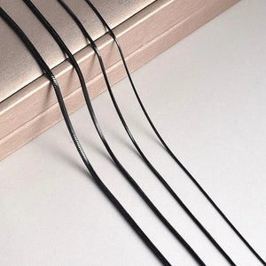 Stainless Steel Snake Chain Necklace for Men Women